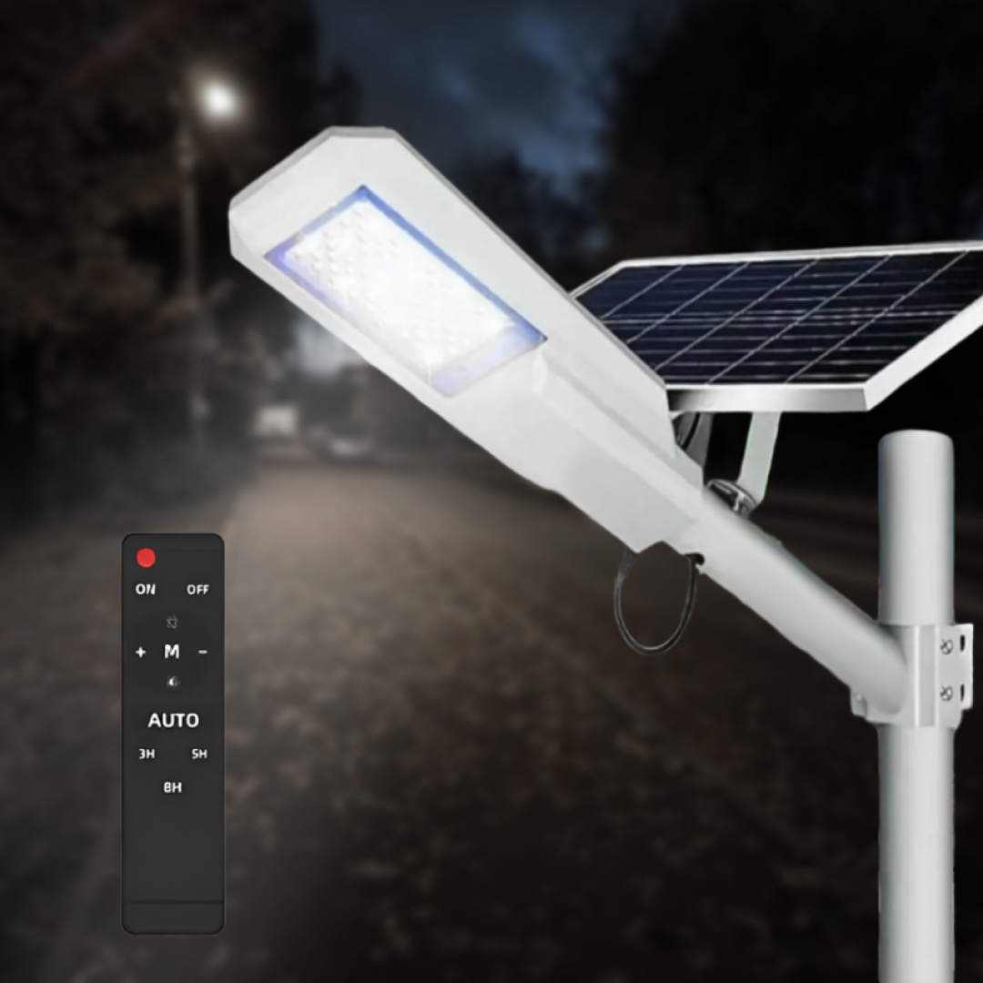 фото Уличный светильник на солнечных батареях АПС 100